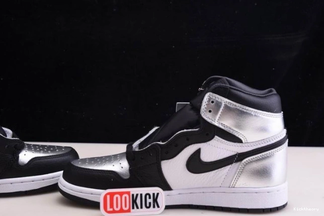 Kick Theory SILVER 1 WMNS HIGH CD0461-001 TOE JORDAN AIR OG 0803